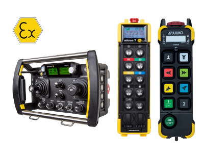 Joystick control for precise crane movements