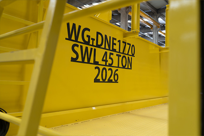 Double girder gantry crane
