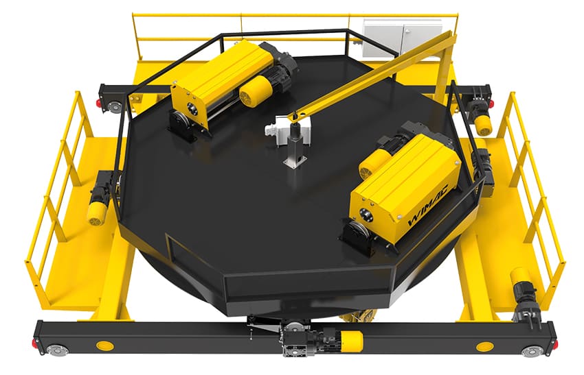 Rotating Wire Rope Hoist