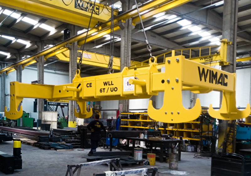 Adjustable Bail Lifting Beam Application