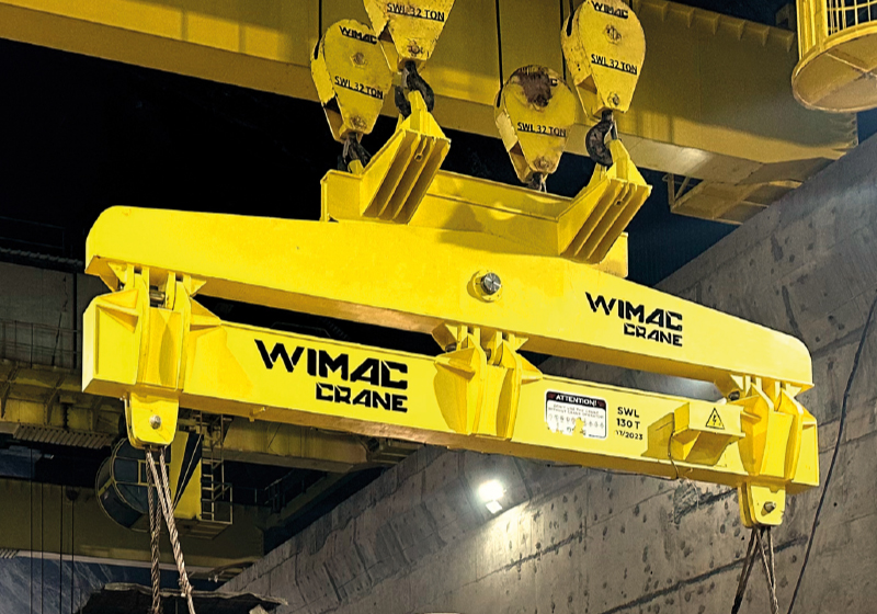Wimac Pipe Handling Beam SWL 130 TON