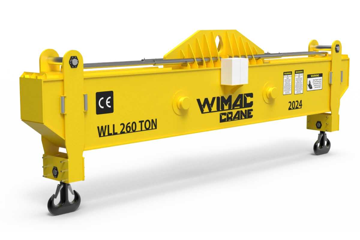 Wimac Heavy-Duty Gas Turbine Lifting Beam WLL 260 TON