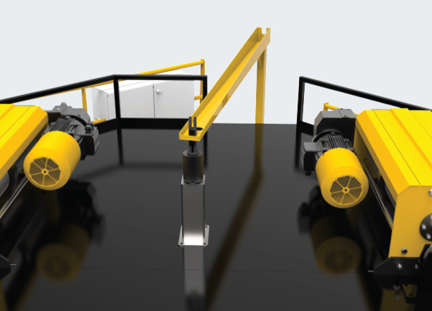 Rotary-Hoisting-Trolley-crane-manufacturer-Turkey