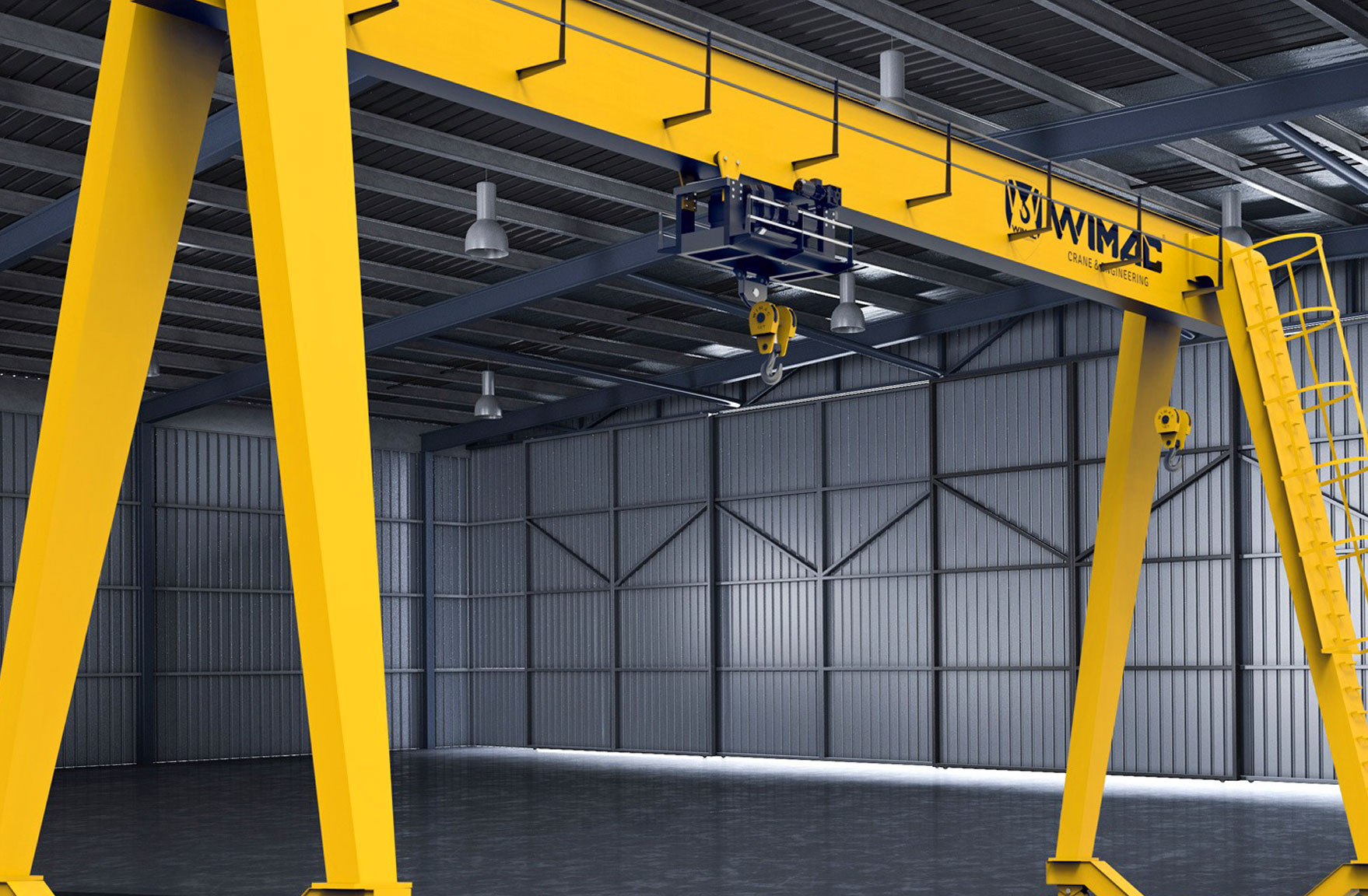 single-girder-portal-crane-systems-Turkey