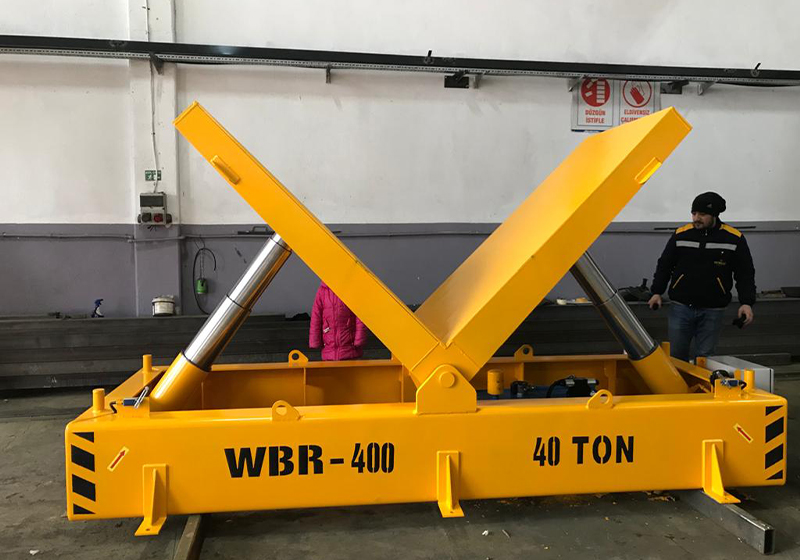 Wimac Hydraulic Upender V-Type Platform